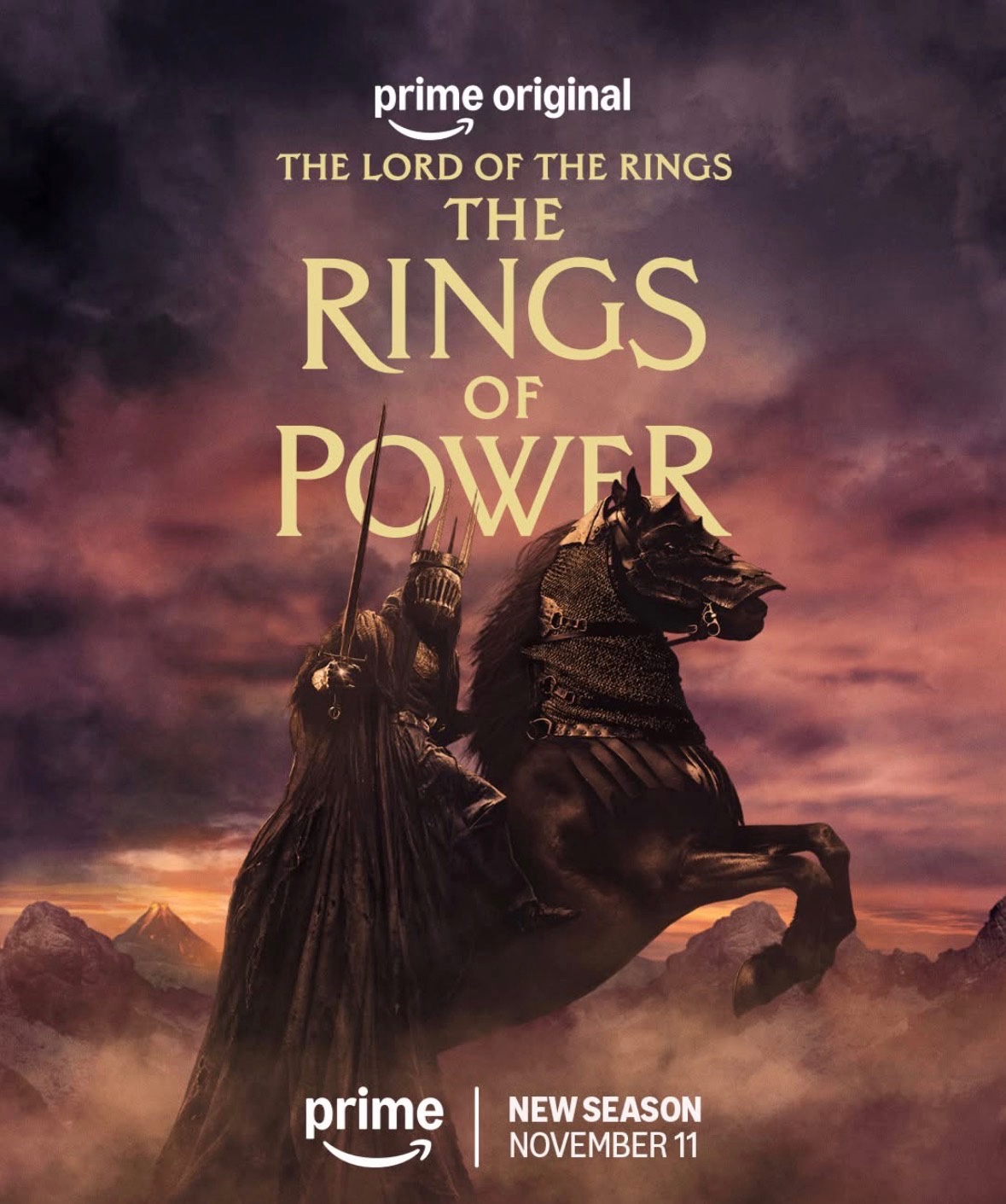 The Lord of the Rings: The Rings of Power — new season November 11
